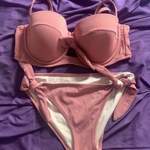 Matching Pink Bikini
